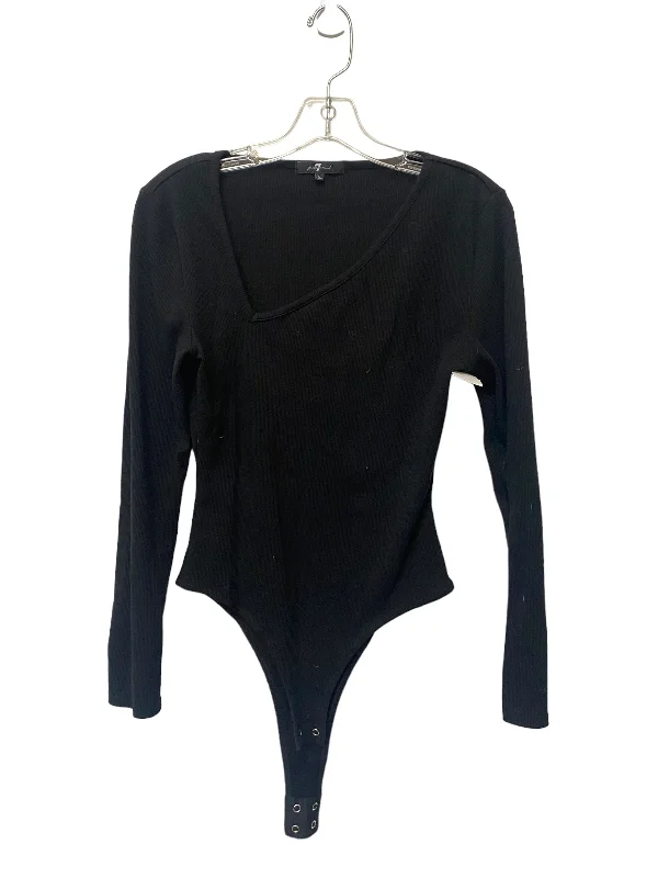 Black Bodysuit 7 For All Mankind, Size L