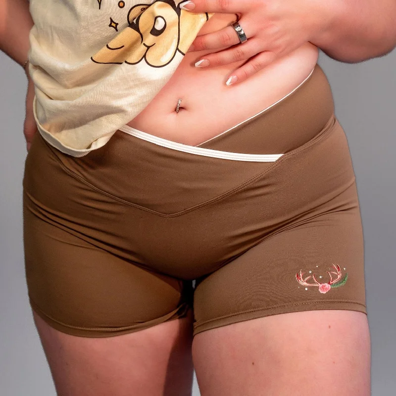 BUFF REINDEER BROWN-SHORTS