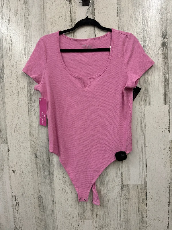 Pink Bodysuit Aerie, Size Xl