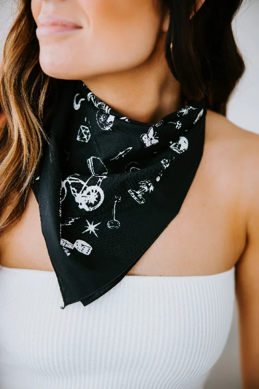 Western Print Bandana