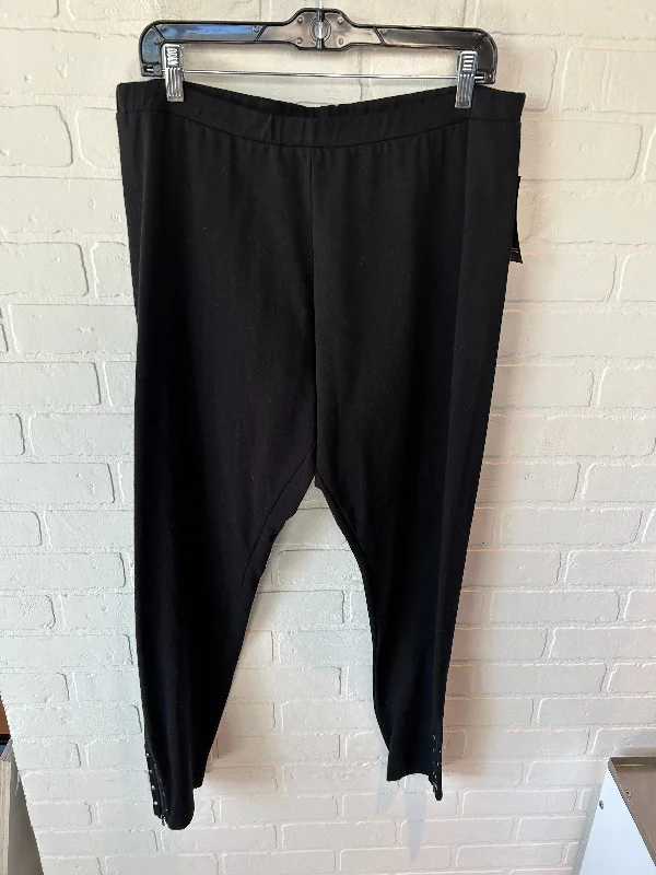 Pants Leggings By Style And Company In Black, Size: 20