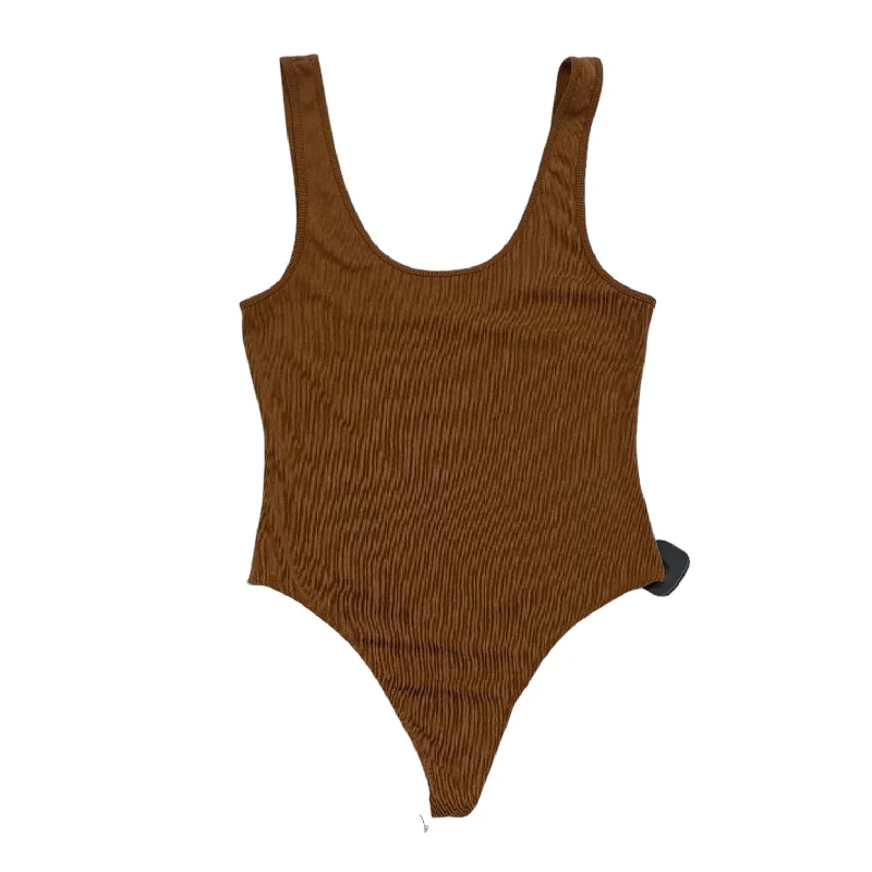 Brown Bodysuit Dress Forum, Size L