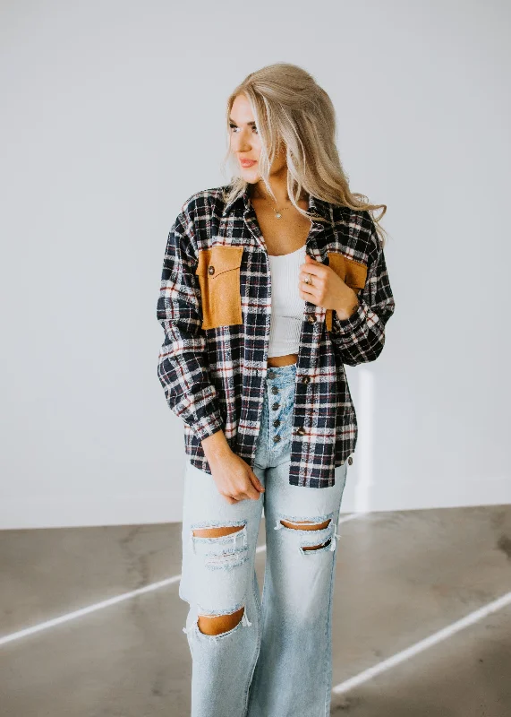 Dylin Plaid Shacket