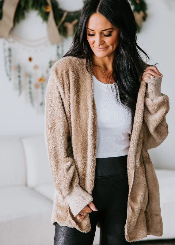 Be Fur-Real Plush Hooded Jacket