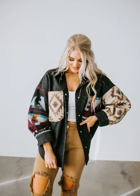 Kalli Western Print Jacket