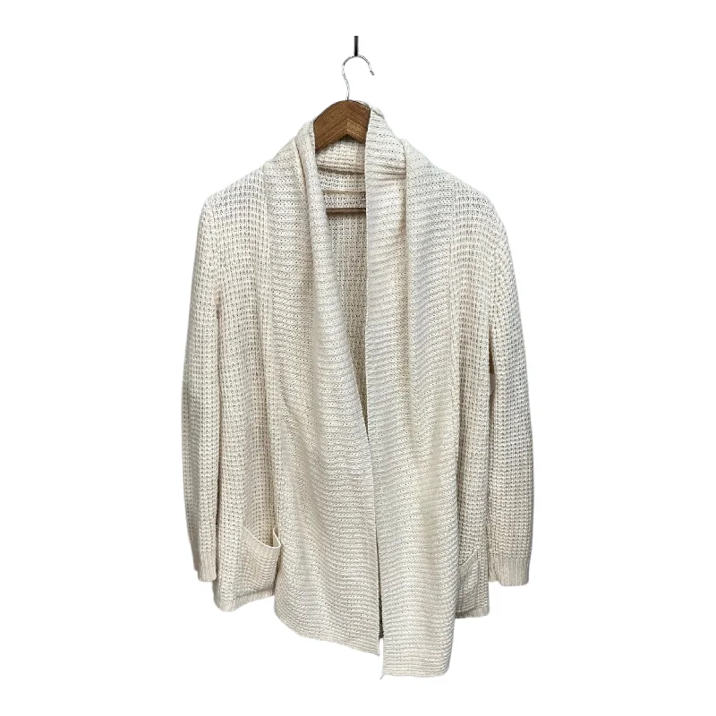 Cardigan By Merona In Cream, Size: L