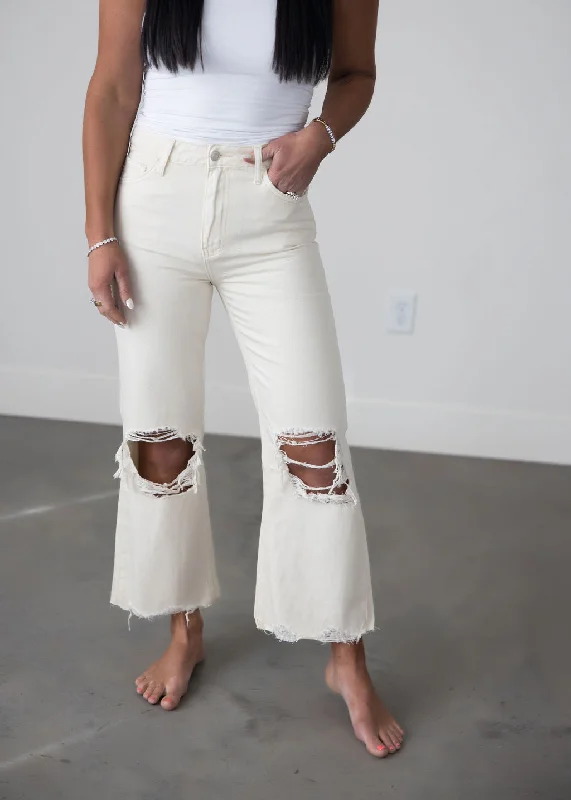 Vada Distressed Vervet Jeans