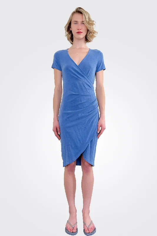 T Shirt Dress - Royal