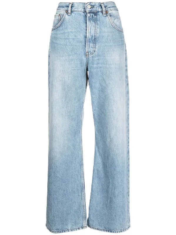 Acne Studios Women's Jeans Clear blue