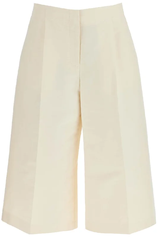 Marni Women's Cropped Cotton Pants In Pure Cotton