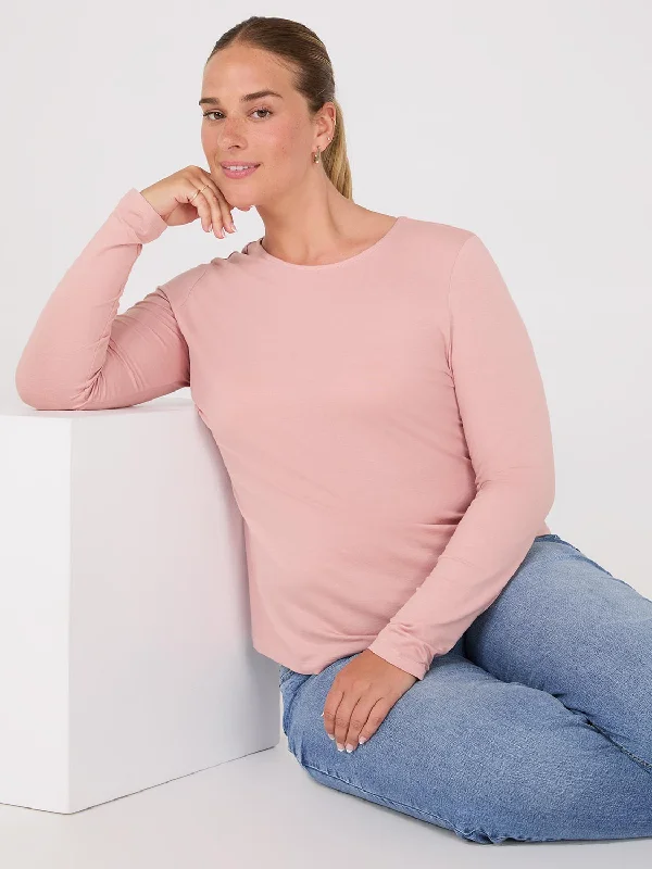 Long Sleeve Round Neck Top