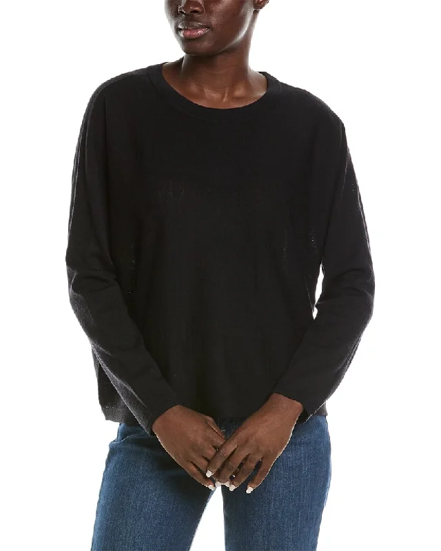 EILEEN FISHER Round Neck Wool Top