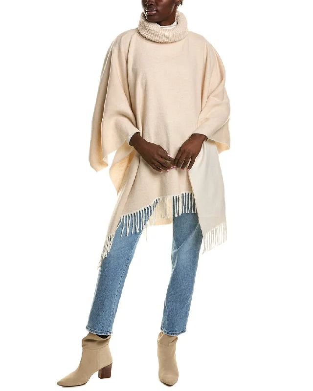 La Fiorentina Turtleneck Poncho