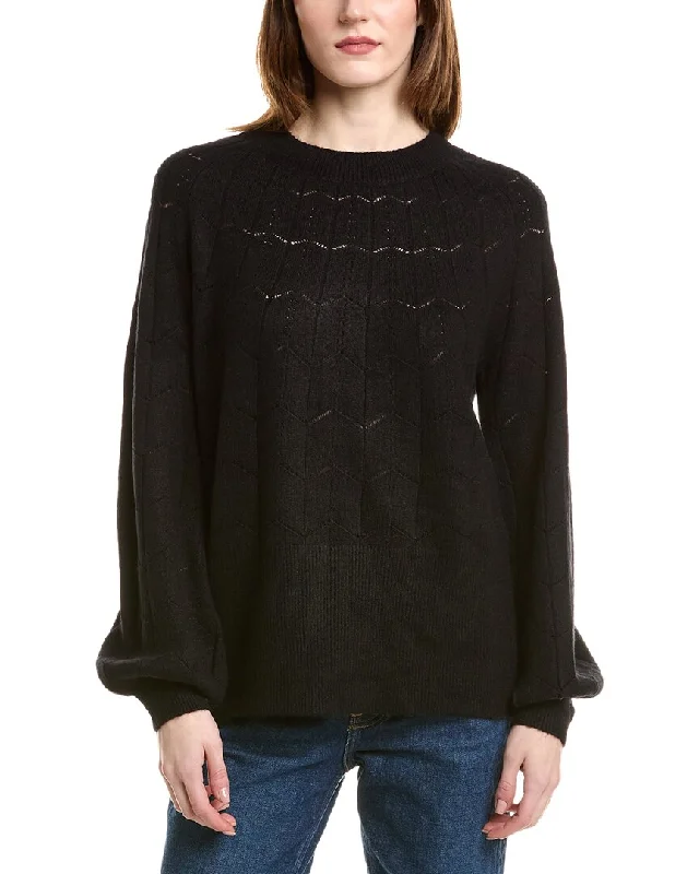 Love Token Pointelle Sweater