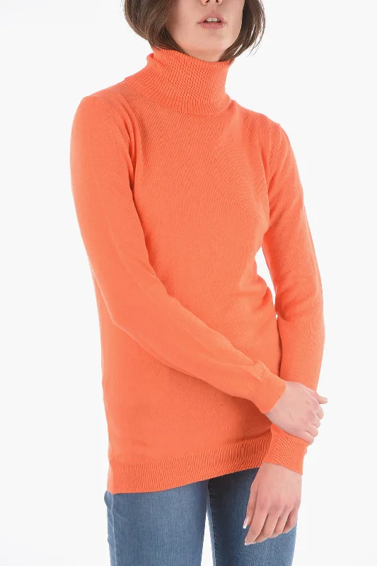 Woolrich Cotton and Cashmere Turtle-Neck Sweater