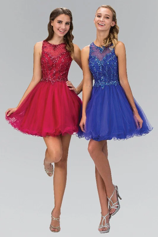 Prom Short Sleeveless Homecoming Dress Sale