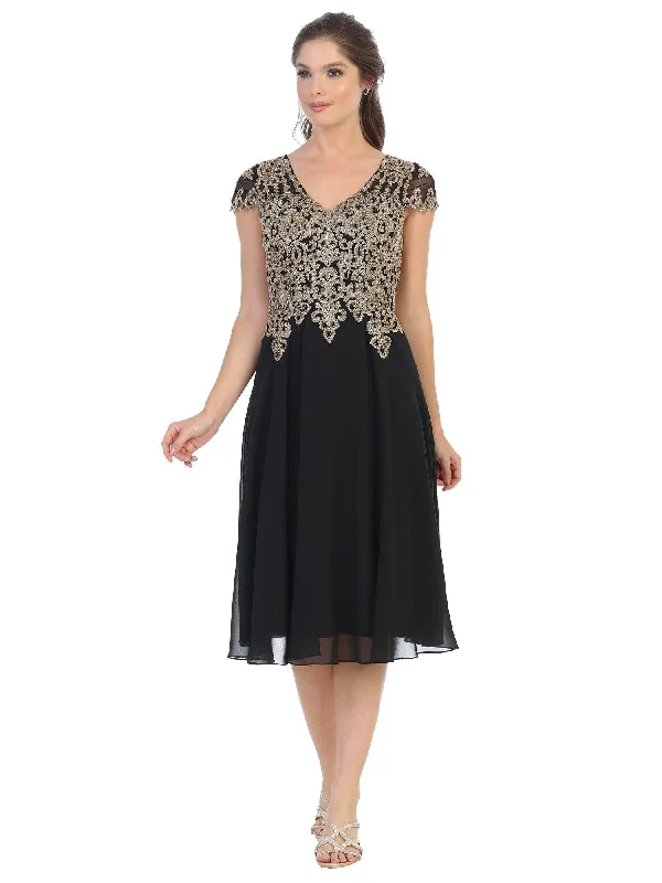 Short Formal Mother of the Bride Dress